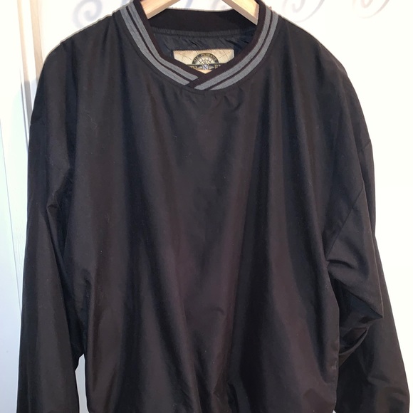 NorthEnd Waterproof Nylon Pullover V Neck Shirt Outdoor Jacket - Picture 1 of 7